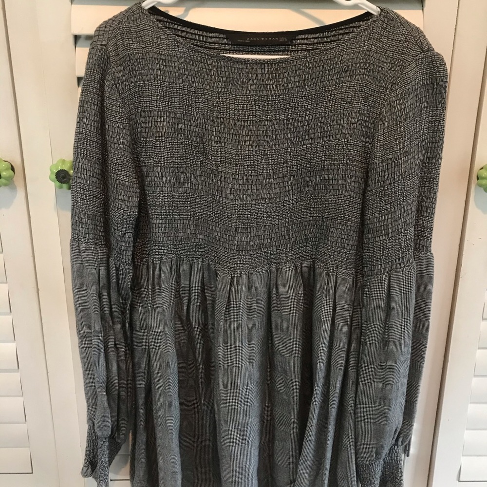 Zara Smocked Dress